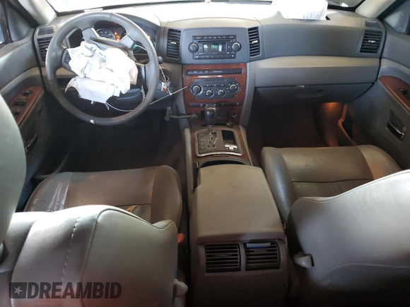 2006 Jeep Grand Cherokee Limited with VIN 1J4HR58286C307106, listed as a Copart auction lot 59401125 with 153,219 mi miles and Salvage title. Bid and sale history available at DreamBid. Image 8.