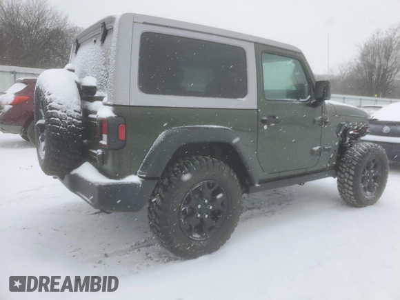 2021 Jeep Wrangler Sport с VIN 1C4GJXAN8MW856311, выставлен на аукционе Copart как лот 45948825 с пробегом 16 550 миль миль и Чистый • Clean title. История ставок и продаж доступна на DreamBid. Изображение 3.