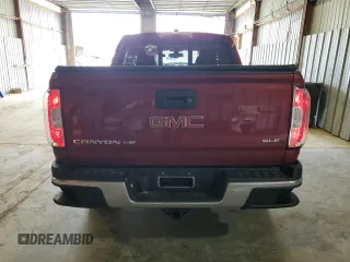 2018 GMC Canyon 4WD SLE z VIN 1GTG6CENXJ1132259, wystawiony jako Copart lot #49834865 z przebiegiem 88 262 mil mil oraz Szkoda całkowita • Salvage title. Historia ofert i sprzedaży dostępna na DreamBid. Obrazek 6.