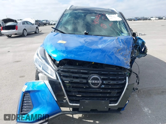 2023 Nissan Kicks SV with VIN 3N1CP5CV5PL502113, listed as a IAAI auction lot 41502927 with Not Provided miles and . Bid and sale history available at DreamBid. Image 6.