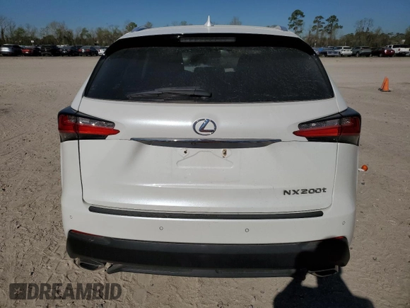 2015 Lexus NX 200t with VIN JTJYARBZ7F2004122, listed as a Copart auction lot 49131895 with 0 mi miles and Salvage Title. Bid and sale history available at carsss.com. Image 6.