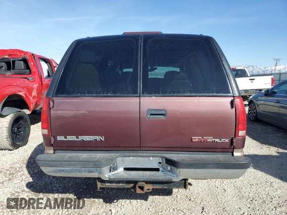 1997 GMC Suburban z VIN 1GKFK16R0VJ739603, wystawiony jako Copart lot #48430045 z przebiegiem 195 017 mil mil oraz Szkoda całkowita • Salvage title. Historia ofert i sprzedaży dostępna na DreamBid. Obrazek 6.