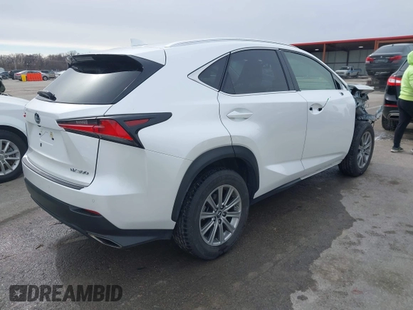 2021 Lexus NX with VIN JTJDARDZ9M5027019, listed as a IAAI auction lot 41549577 with 24,540 mi miles. Bid and sale history available at carsss.com. Image 4.