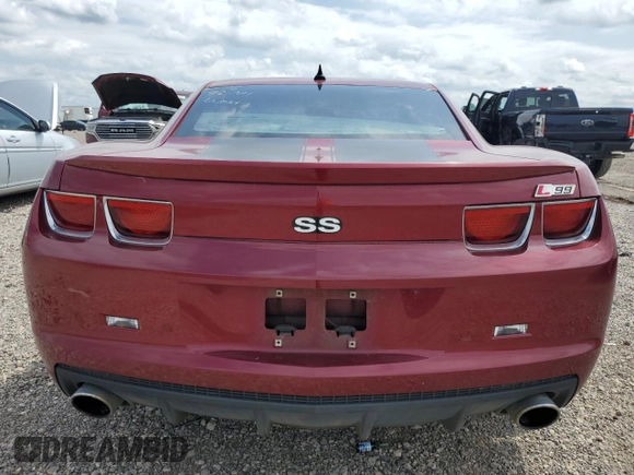 2010 Chevrolet Camaro 2SS with VIN 2G1FK1EJ4A9177307, listed as a Copart auction lot 55668555 with 176,595 mi miles and Clean title. Bid and sale history available at DreamBid. Image 6.