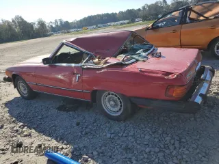 1982 Mercedes-Benz 380 with VIN WDBBA45A5CB014255, listed as a Copart auction lot 76545864 with 168,557 mi miles and Salvage Title. Bid and sale history available at carsss.com. Image 2.