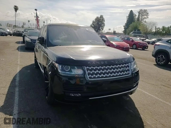 2016 Land Rover Range Rover Supercharged with VIN SALGS2EF7GA279669, listed as a Copart auction lot 50942405 with 95,714 mi miles and Salvage title. Bid and sale history available at DreamBid. Image 12.