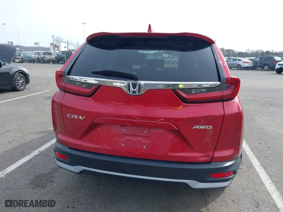 2021 Honda CR-V EX-L with VIN 2HKRW2H87MH659245, listed as a IAAI auction lot 41586789 with 100,279 mi miles. Bid and sale history available at carsss.com. Image 16.
