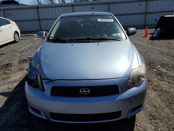 2010 Scion tC with VIN JTKDE3B77A0305925, listed as a Copart auction lot 49685015 with 159,612 mi miles and Salvage Title. Bid and sale history available at carsss.com. Image 5.