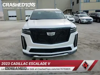 2023 Cadillac Escalade ESV AWD V-Series с VIN 1GYS4SK93PR463898, выставлен на аукционе Copart как лот 70753825 с пробегом 22 121 миль миль и На запчасти • Non repairable. История ставок и продаж доступна на DreamBid. Изображение 16.