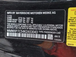 2019 MINI Hardtop Cooper S z VIN WMWXP7C54K2A53043, wystawiony jako IAAI lot #41794566 z przebiegiem 42 278 mil mil oraz . Historia ofert i sprzedaży dostępna na DreamBid. Obrazek 9.