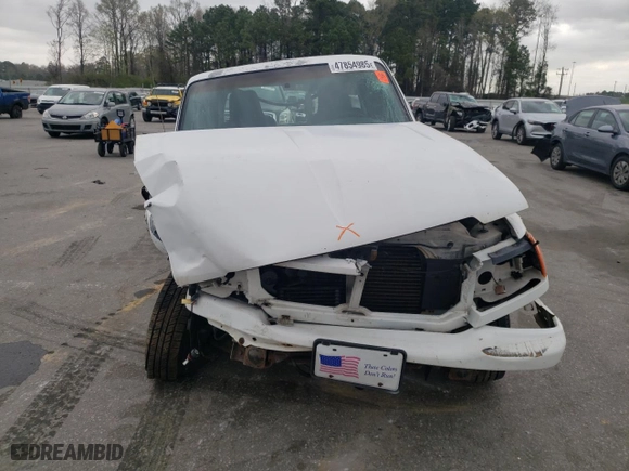 2004 Ford Ranger XL Fleet with VIN 1FTYR44U64PA13443, listed as a Copart auction lot 47854985 with 0 mi miles and Salvage Title. Bid and sale history available at carsss.com. Image 5.