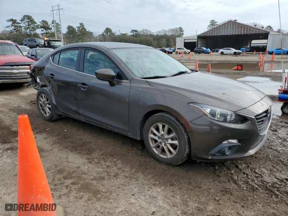 2016 Mazda Mazda3 i Grand Touring with VIN 3MZBM1X79GM274369, listed as a Copart auction lot 44141345 with NaN miles and Salvage Title. Bid and sale history available at carsss.com. Image 4.