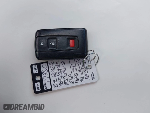2008 Toyota Prius with VIN JTDKB20U287805941, listed as a IAAI auction lot 42168918 with 253,113 mi miles and . Bid and sale history available at DreamBid. Image 11.