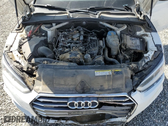 2018 Audi A5 Sportback Premium Plus with VIN WAUENCF54JA008249, listed as a Copart auction lot 52635355 with 138,584 mi miles and Salvage Title. Bid and sale history available at DreamBid. Image 13.