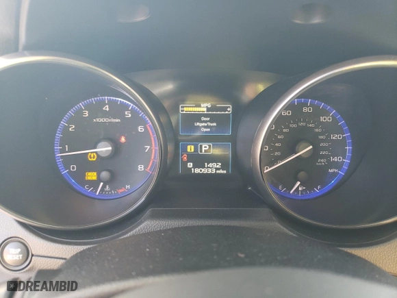 2015 Subaru Legacy 2.5i Premium with VIN 4S3BNBE62F3003038, listed as a Copart auction lot 52416645 with 180,933 mi miles and Clean Title. Bid and sale history available at carsss.com. Image 9.