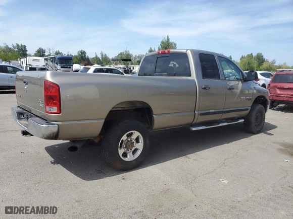 2006 Dodge Ram 2500 SLT with VIN 1D7KS28C66J133092, listed as a Copart auction lot 54541285 with 118,218 mi miles and Salvage Title. Bid and sale history available at carsss.com. Image 3.
