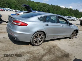 2020 Ford Fusion Titanium with VIN 3FA6P0D97LR138594, listed as a Copart auction lot 57755565 with Not provided miles and Clean title. Bid and sale history available at DreamBid. Image 3.