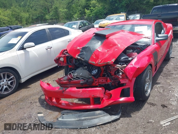 2008 Ford Mustang GT Deluxe with VIN 1ZVHT82HX85189053, listed as a IAAI auction lot 42161126 with Not provided miles and . Bid and sale history available at DreamBid. Image 6.