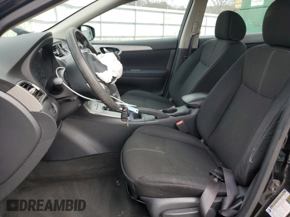 2014 Nissan Sentra SV with VIN 3N1AB7AP4EY241398, listed as a Copart auction lot 50979105 with 37,388 mi miles and Non repairable. Bid and sale history available at DreamBid. Image 7.