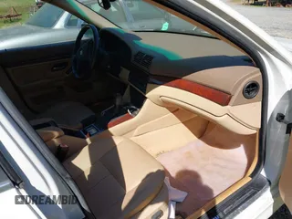 2003 BMW 5 Series 530iA with VIN WBADT63453CK37707, listed as a IAAI auction lot 41897124 with 1 mi miles. Bid and sale history available at carsss.com. Image 5.