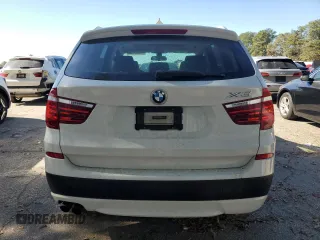2011 BMW X3 28i with VIN 5UXWX5C51BL711104, listed as a Copart auction lot 79857104 with 86,855 mi miles and Salvage Title. Bid and sale history available at DreamBid. Image 6.