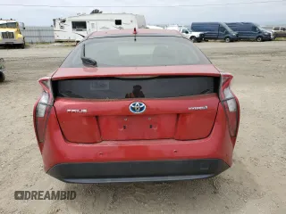 2017 Toyota Prius Two with VIN JTDKBRFU4H3557392, listed as a Copart auction lot 55981015 with 175,454 mi miles and Clean Title. Bid and sale history available at DreamBid. Image 6.