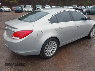 2011 Buick Regal CXL RL4 with VIN W04GS5ECXB1009630, listed as a IAAI auction lot 41549082 with 253,980 mi miles. Bid and sale history available at carsss.com. Image 4.