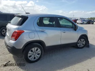2016 Chevrolet Trax LS with VIN KL7CJKSB7GB527632, listed as a Copart auction lot 51751875 with 133,746 mi miles and Clean Title. Bid and sale history available at carsss.com. Image 3.