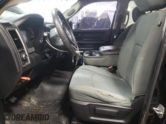 2014 Ram 1500 Express with VIN 1C6RR7KTXES297097, listed as a Copart auction lot 49093925 with 116,390 mi miles and Salvage Title. Bid and sale history available at carsss.com. Image 7.