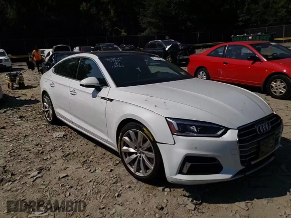 2018 Audi A5 Sportback Premium Plus with VIN WAUBNCF57JA026635, listed as a Copart auction lot 65127943 with 61,829 mi miles. Bid and sale history available at carsss.com. Image 11.