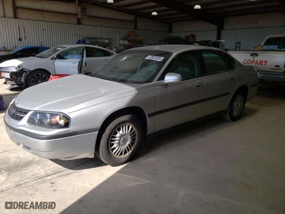 2000 Chevrolet Impala with VIN 2G1WF55EXY9267652, listed as a Copart auction lot 47067825 with 210,166 mi miles and Salvage Title. Bid and sale history available at carsss.com. Image 1.