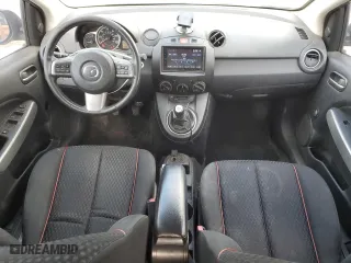 2012 Mazda Mazda2 Touring with VIN JM1DE1LY2C0135317, listed as a Copart auction lot 89382995 with 158,547 mi miles and Salvage Title. Bid and sale history available at carsss.com. Image 8.