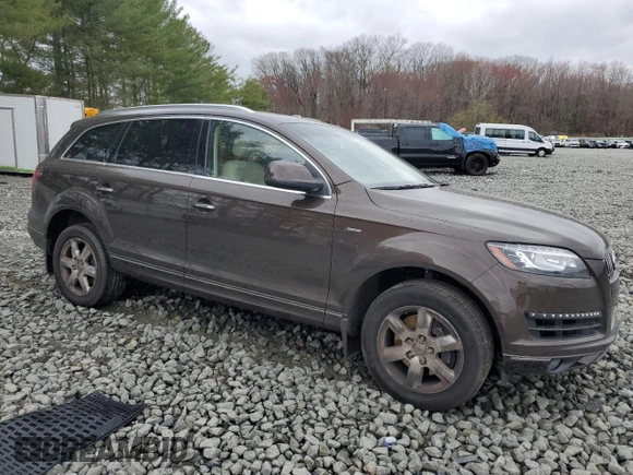 2015 Audi Q7 3.0T Premium Plus with VIN WA1LGAFE2FD013233, listed as a Copart auction lot 50936115 with 82,586 mi miles and Salvage Title. Bid and sale history available at carsss.com. Image 4.
