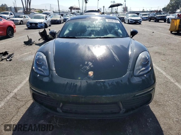 2018 Porsche 718 Cayman S z VIN WP0AB2A81JK278930, wystawiony jako Copart lot #56556163 z przebiegiem 27 569 mil mil oraz . Historia ofert i sprzedaży dostępna na DreamBid. Obrazek 5.