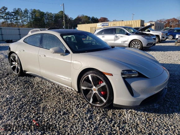 2021 Porsche Taycan 4S z VIN WP0AB2Y14MSA43132, wystawiony jako Copart lot #84077624 z przebiegiem 26 965 mil mil oraz Szkoda całkowita • Salvage title. Historia ofert i sprzedaży dostępna na DreamBid. Obrazek 4.