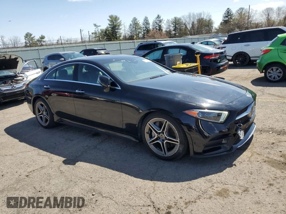 2019 Mercedes-Benz CLS with VIN WDD2J5KB8KA033008, listed as a Copart auction lot 51256165 with 32,611 mi miles and Salvage Title. Bid and sale history available at carsss.com. Image 4.