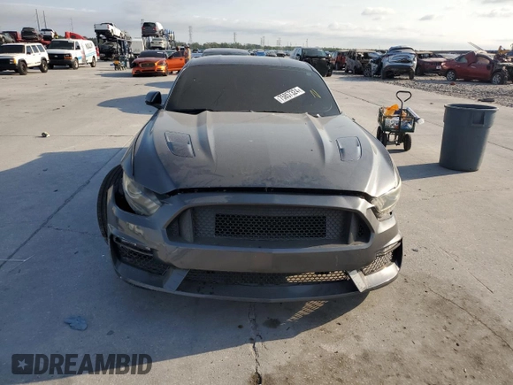 2015 Ford Mustang GT with VIN 1FA6P8CF6F5350142, listed as a Copart auction lot 75857324 with Not Provided miles and Salvage Title. Bid and sale history available at carsss.com. Image 5.