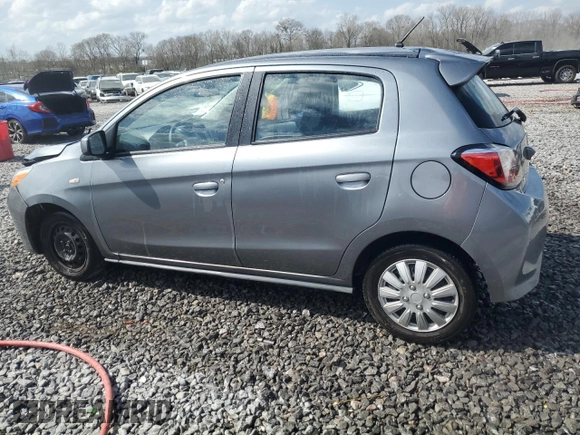 2022 Mitsubishi Mirage ES z VIN ML32AUHJ8NH004769, wystawiony jako Copart lot #49185545 z przebiegiem 82 629 mil mil oraz Szkoda całkowita • Salvage title. Historia ofert i sprzedaży dostępna na DreamBid. Obrazek 2.