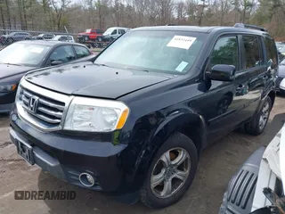 2013 Honda Pilot EX-L with VIN 5FNYF4H54DB062601, listed as a IAAI auction lot 41833449 with 210,766 mi miles. Bid and sale history available at carsss.com. Image 17.