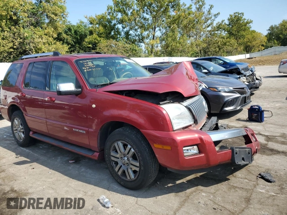 2007 Mercury Mountaineer Premier with VIN 4M2EU48817UJ06045, listed as a Copart auction lot 71610734 with 171,335 mi miles and Salvage Title. Bid and sale history available at carsss.com. Image 4.