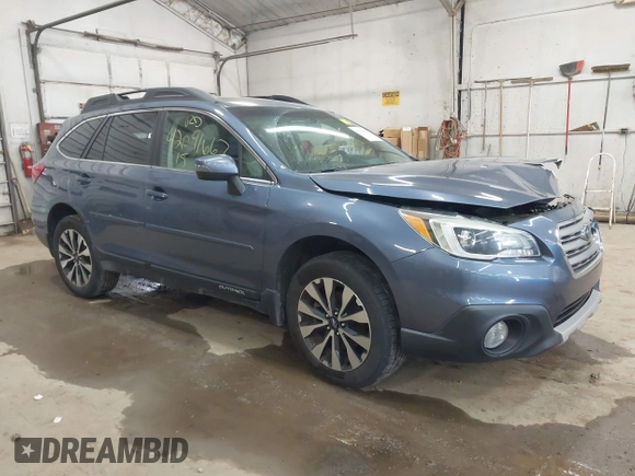 2015 Subaru Outback Limited with VIN 4S4BSALCXF3232588, listed as a IAAI auction lot 42091667 with 144,314 mi miles and . Bid and sale history available at DreamBid. Image 1.
