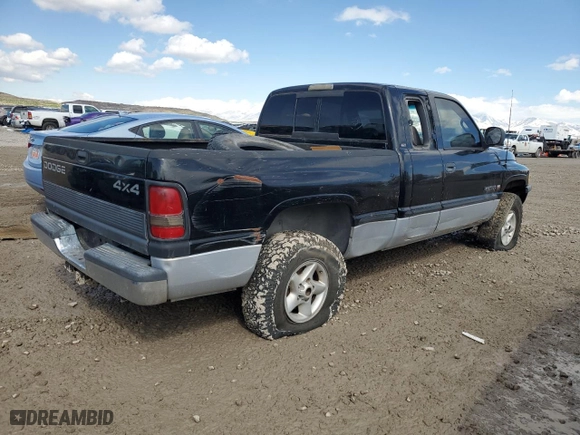 1999 Dodge Ram 1500 with VIN 1B7HF13Z6XJ505997, listed as a Copart auction lot 49841275 with 100,000 mi miles and Clean Title. Bid and sale history available at carsss.com. Image 3.