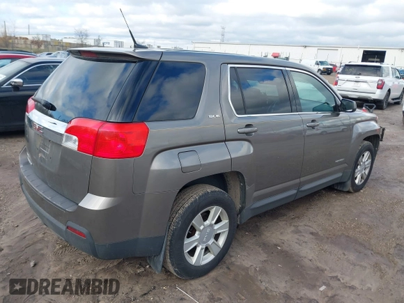 2010 GMC Terrain SLE-1 with VIN 2CTALBEW1A6276320, listed as a IAAI auction lot 41978199 with 112,078 mi miles. Bid and sale history available at carsss.com. Image 4.