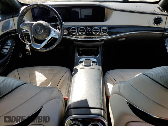 2018 Mercedes-Benz S 560 with VIN WDDUG8DB3JA367158, listed as a Copart auction lot 46992275 with 71,540 mi miles and Salvage Title. Bid and sale history available at carsss.com. Image 8.