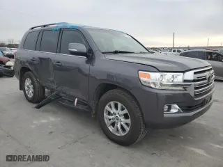 2018 Toyota Land Cruiser with VIN JTMCY7AJ5J4065216, listed as a Copart auction lot 88168895 with 86,825 mi miles and Salvage Title. Bid and sale history available at carsss.com. Image 4.