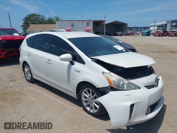 2012 Toyota Prius Two with VIN JTDZN3EU5C3104363, listed as a IAAI auction lot 42103392 with 384,667 mi miles and . Bid and sale history available at DreamBid. Image 1.