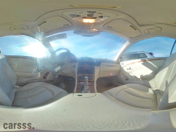2005 Mercedes-Benz CLK-Class 3.2L with VIN WDBTJ65J15F144304, listed as a Copart auction lot 85023534 with 129,465 mi miles and Salvage Title. Bid and sale history available at carsss.com. Image 13.