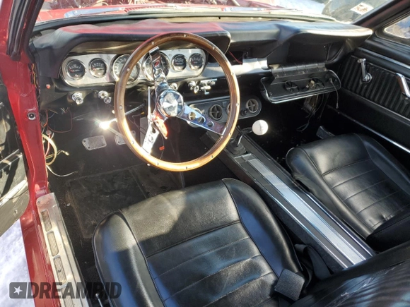1966 Ford Mustang z VIN 6R07A104047, wystawiony jako Copart lot #85486364 z przebiegiem Nie podano mil oraz Szkoda całkowita • Salvage title. Historia ofert i sprzedaży dostępna na DreamBid. Obrazek 8.