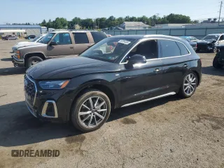 2021 Audi Q5 Premium Plus с VIN WA1E2AFY4M2043666, выставлен на аукционе Copart как лот 62084685 с пробегом 49 000 миль миль и Списание • Salvage title. История ставок и продаж доступна на DreamBid. Изображение 1.