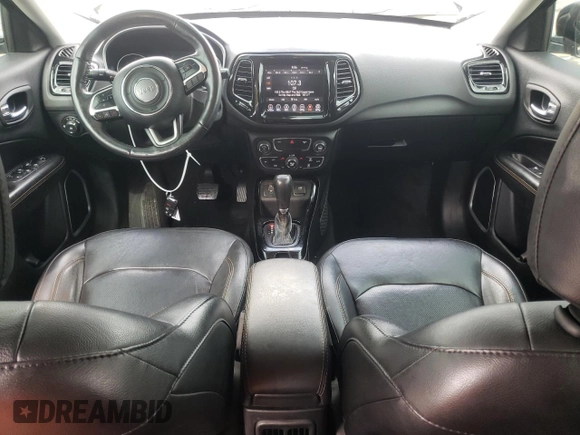 2019 Jeep Compass Limited with VIN 3C4NJCCB3KT676286, listed as a Copart auction lot 57788025 with 83,425 mi miles and Salvage title. Bid and sale history available at DreamBid. Image 8.